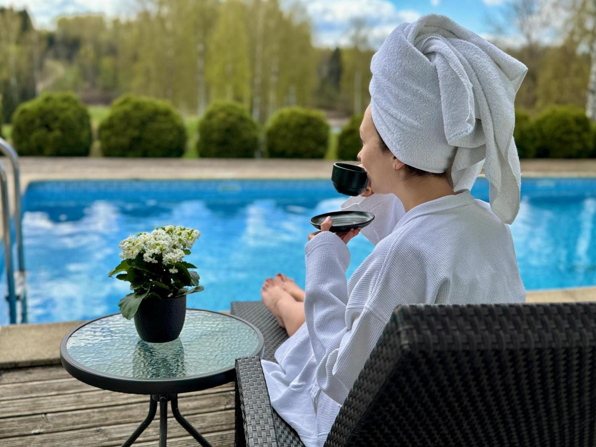 Spa Hotel Ezeri Sigulda Buitenkant foto